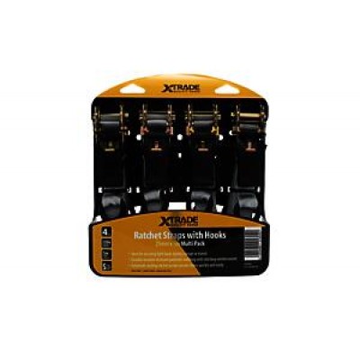 Xtrade Ratchet Strap 4Pk