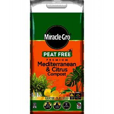 Miracle Gro Peat Free Premium Mediterranean & Citrus Compost