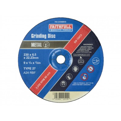 Grinding Disc for Metal Depressed Centre