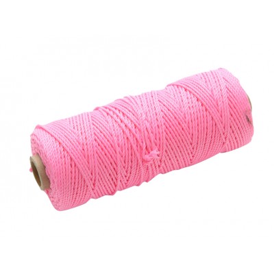 Hi Vis Nylon Brick Line 105m - Pink