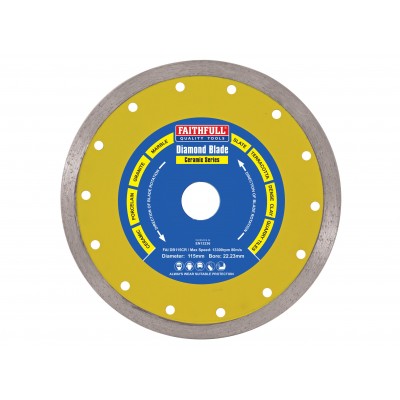 Diamond Tile Blade Red Series Continuous