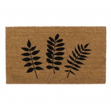 Latex Coir Door Mat Foliage 40x70cm