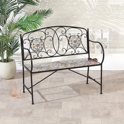 Alexandria Mosaic Bench