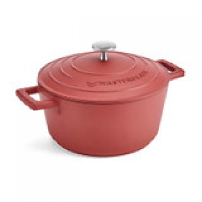 Cast Aluminium Casserole Dish, 2.5L - Red
