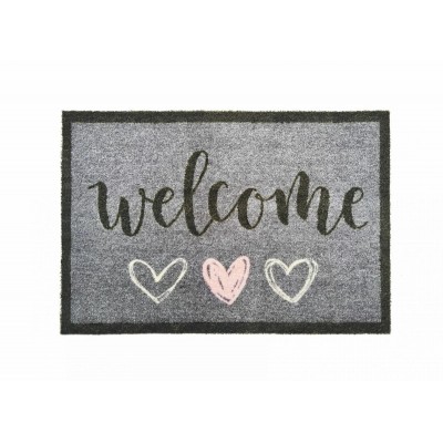 Indoor My Welcome Hearts Mat 50x75cm