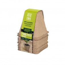 Square Peat Free Pots 12 x 8cm