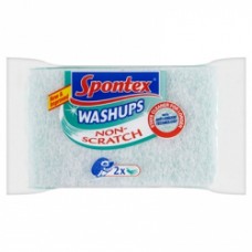 Spontex Non Scratch Washups Pack 2