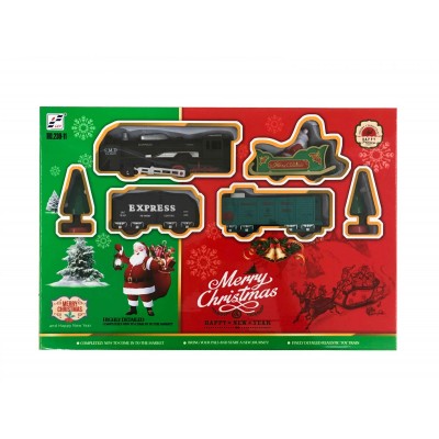 Christmas Train Set with Lights and Music
