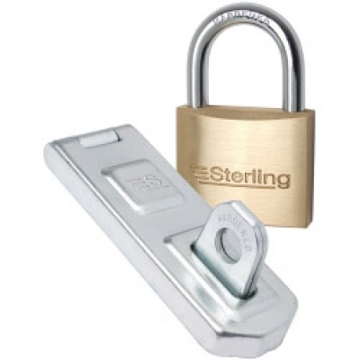 PHS101 HASP&STAPLE & 40MM PADLOCK