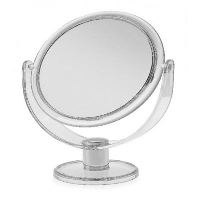 Plastic Round Mirror Clear - Medium