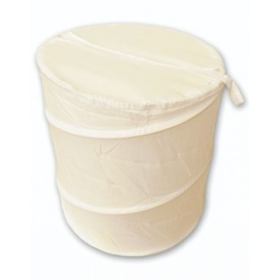 Pop Up Hamper - Cream Polyester