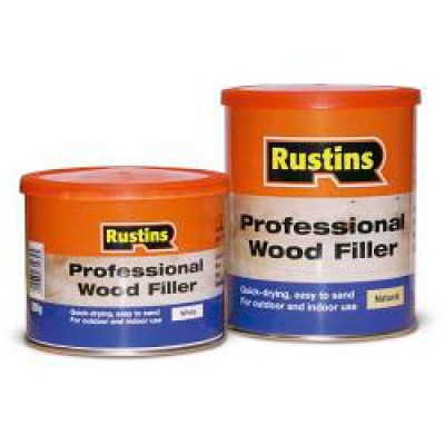 Rus Prof Wood Filler Wht 250g