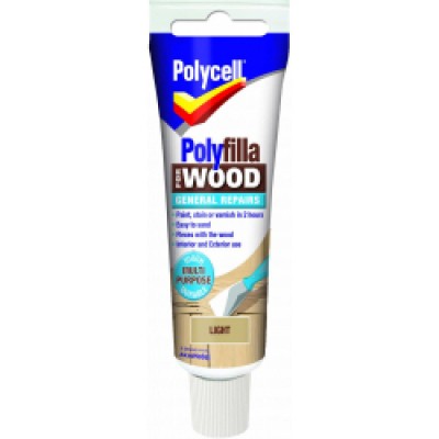 Polyfilla Wood General Repair Light Tube 75gm Polyfilla Wood General Repair Light Tube 75gm