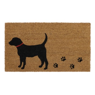 Latex Coir Door Mat Puppy Love 40x70cm
