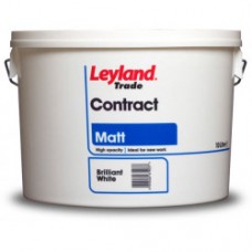 Leyland Trade Contract Matt 10L Brilliant White Leyland Trade Contract Matt 10L Brilliant White