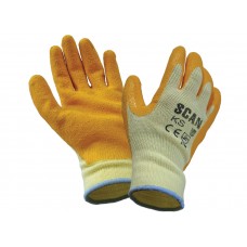 KNIT SHELL LATEX PALM GLOVES