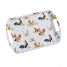 Pecking Order Tray with Handles  36 x 24cm