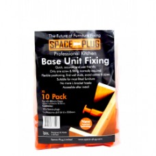 SPACE PLUG LRG PK10 C/W DRILL BIT 45-80MM