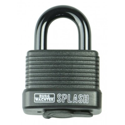 48mm Weatherproof Padlock Black