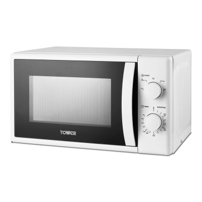 Tower 20L Manual Microwave 700w White