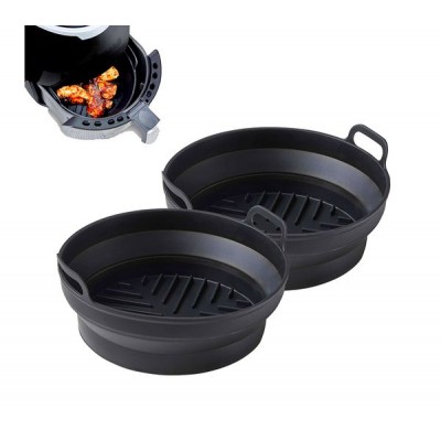 2 x Round Foldable Trays