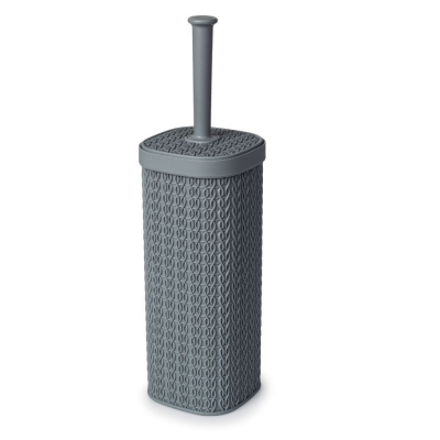 Blue Canyon Lace Design Toilet Brush Grey