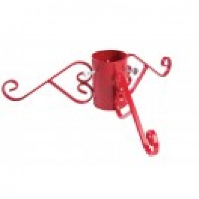 Red Sparkle Christmas Tree Stand 5