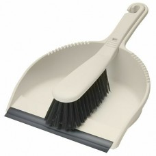 Addis Dustpan & Brush Set Soft Linen
