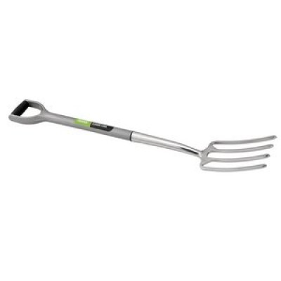 Stainless Steel Soft Grip Border Fork 83757 Stainless Steel Soft Grip Border Fork 83757